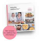 COOKBOOK Bundle - everyday additive-free (PAPERBACK) cookbook series + free instant ebooks