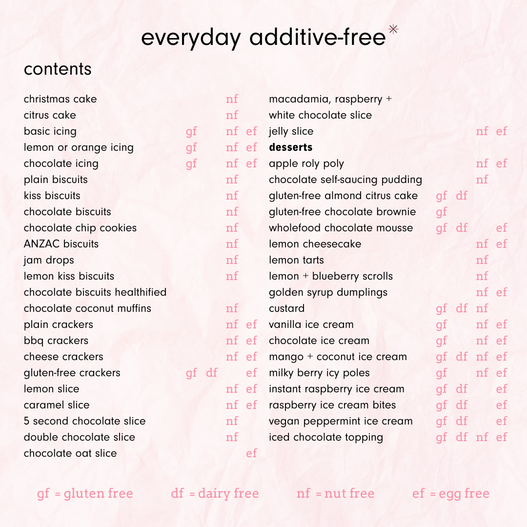 everyday additive-free ebook
