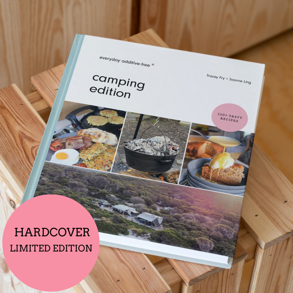 HARDCOVER camping edition cookbook - RUN OUT SALE 😱