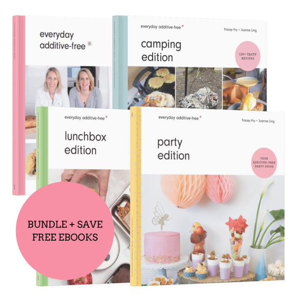Bundle - everyday additive-free cookbook series + free instant ebooks