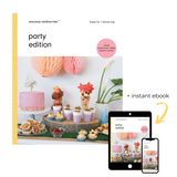 PAPERBACK party edition cookbook + ebook bundle